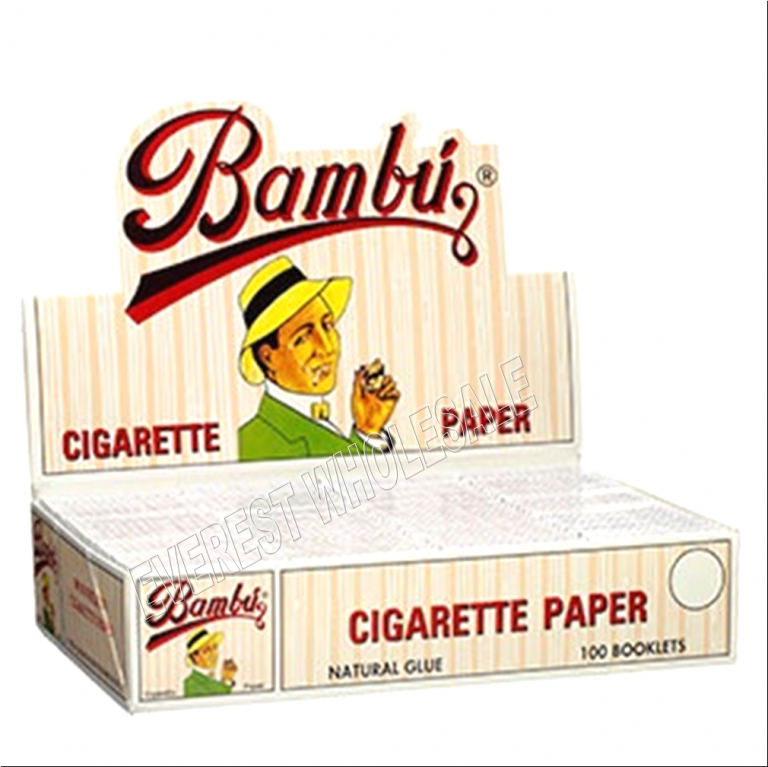 Bambu Cigarette Paper Small Size * 100 Booklets Everest