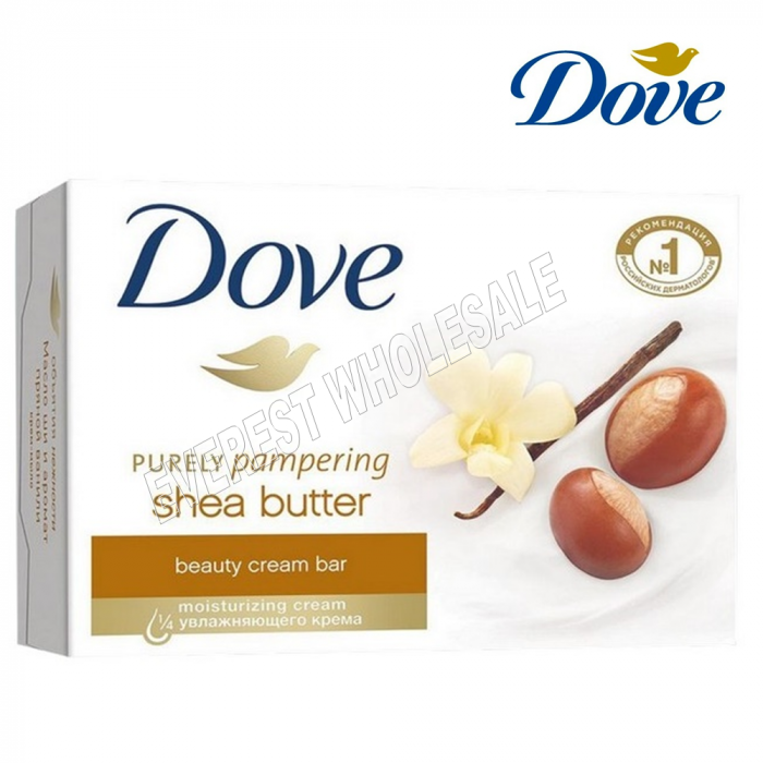 Dove Bath Soap 135g * Shea Butter * 3 pcs - Image 1