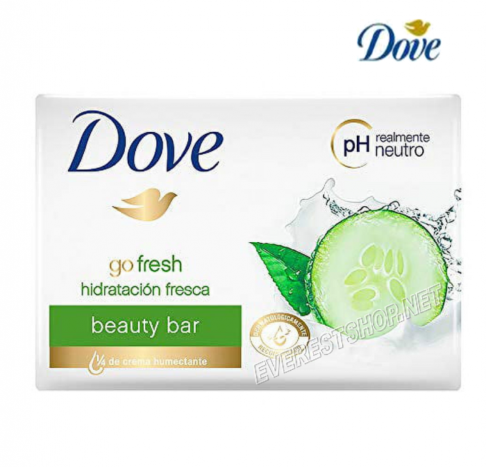 Dove Bath Soap 135g * Fresh Touch * 2 pcs - Image 1