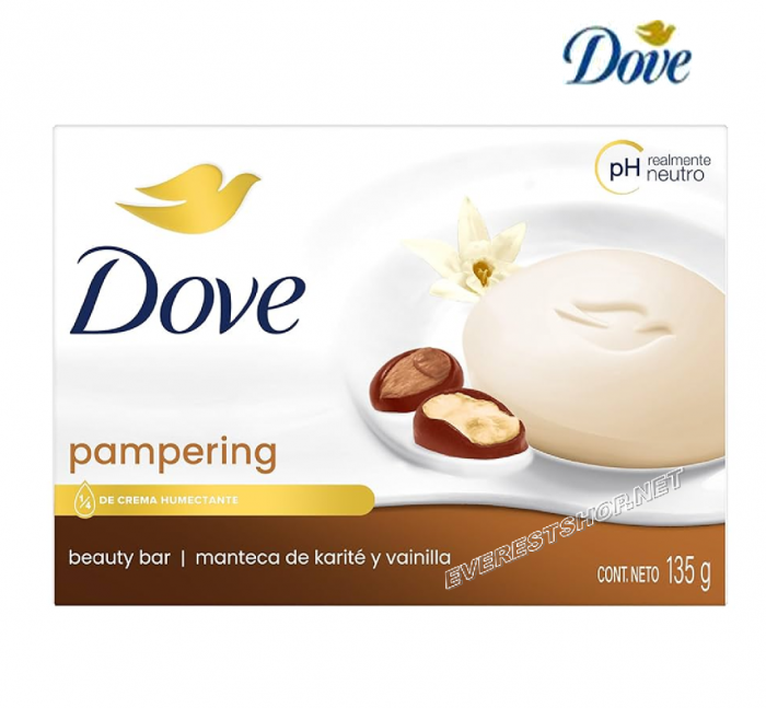 Dove Bath Soap 135g * Shea Butter * 2 pcs - Image 1