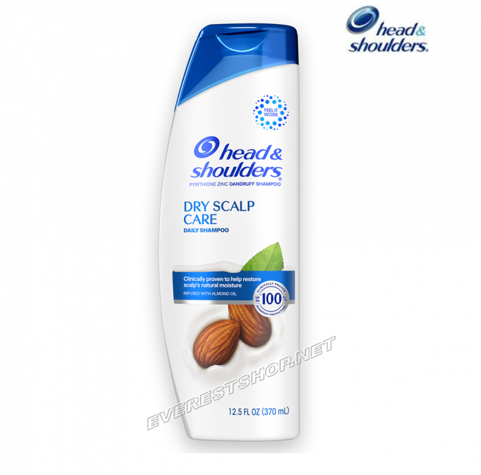 Head and Shoulders Shampoo 400 ml * Dry Scalp Care * 2 pcs - Image 1