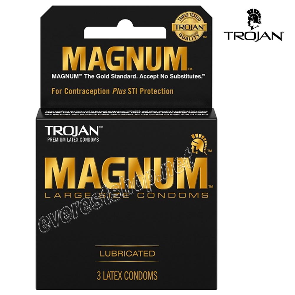 TROJAN MAGNUM REGULAR Trojan Magnum 3 in Pack * Regular * 6 pks - Image 1