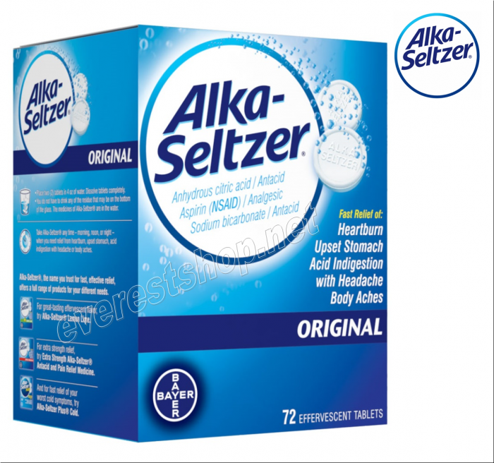 Alka Seltzer Original * 72 ct - Image 1