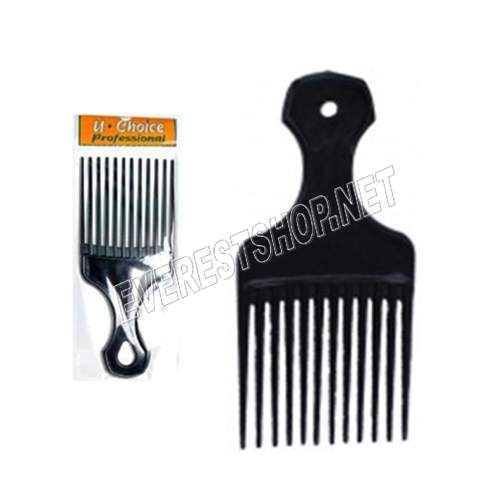 Afro Pick Plastic Comb * 6 pcs - Image 1