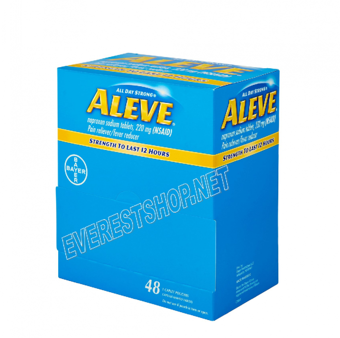 Aleve Pain Reliever 48 ct Box - Image 1