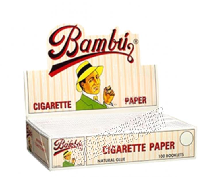 Bambu Cigarette Paper Small Size * 100 Booklets - Image 1