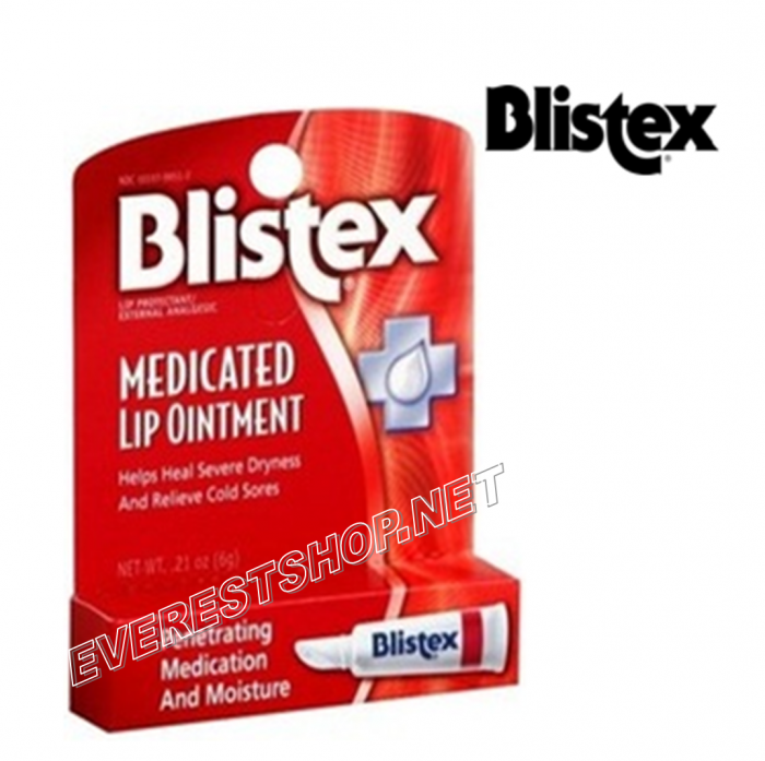 Blistex Medicated Lip Ointment * Cherry * 4 pcs - Image 1