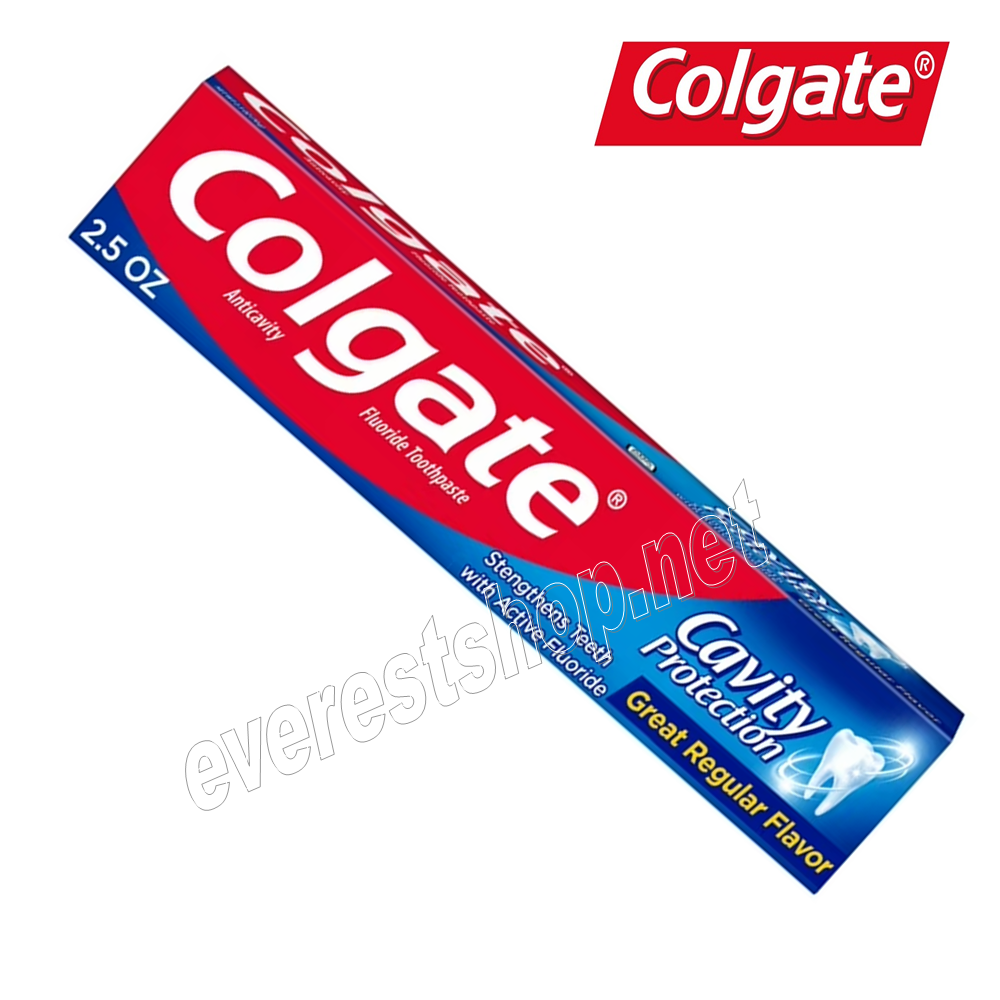 COLGATE TOOTH PASTE CAVITY PROTECTION 2.5 oz Colgate Tooth Paste * Cavity Protection 2.5 oz * 2 pcs - Image 1