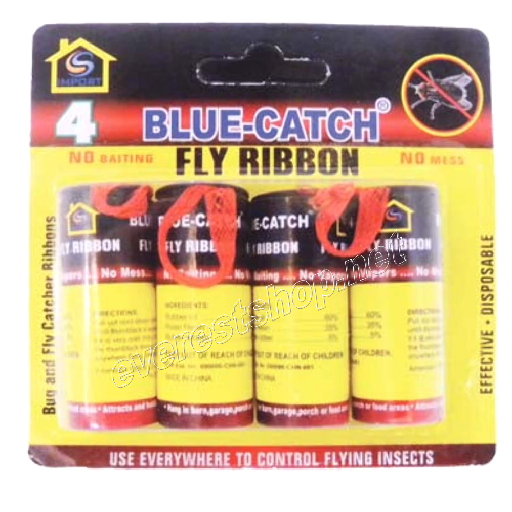 FLY CATCHER Fly Paper Catcher * 4 ct Pack * 2 Packs - Image 1