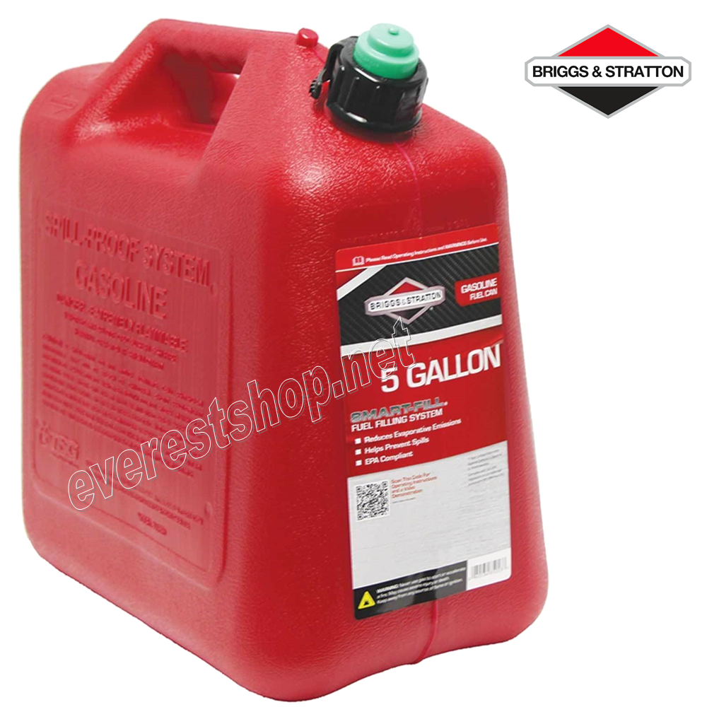 GAS CAN 5 GAL Briggs & Stratton Gas Can 5 Gallon Flame Shield - Image 1
