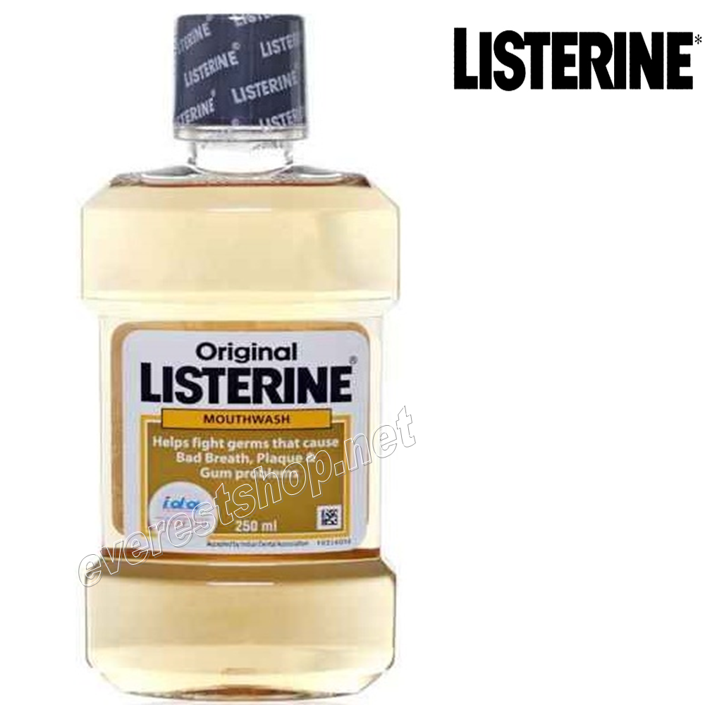 LISTERINE MOUTH WASH 250 ML ORIGINAL Listerine Mouthwash 250 ml * Original * 2 pcs - Image 1
