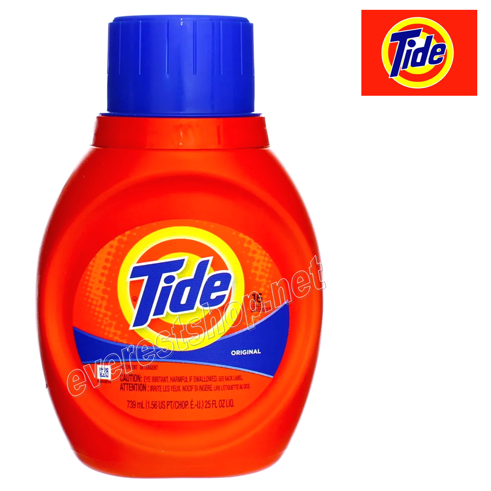 TIDE 25 OZ ORIGINAL Tide Liquid Laundry Detergent 25 Fl Oz * Original * 3 pcs - Image 1