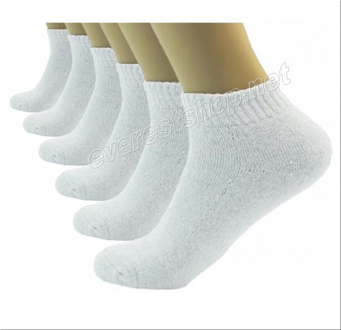 Ankle Sport Socks * Assorted Colors * 6 Pairs - Image 1