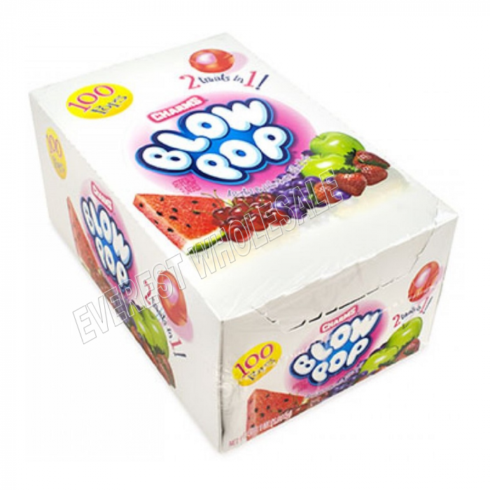 Blow Pop Candy * Assorted Fruits * 100 count - Image 1
