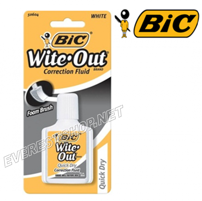 Bic Wite Out Quick Dry 20 ml * 3 pcs - Image 1