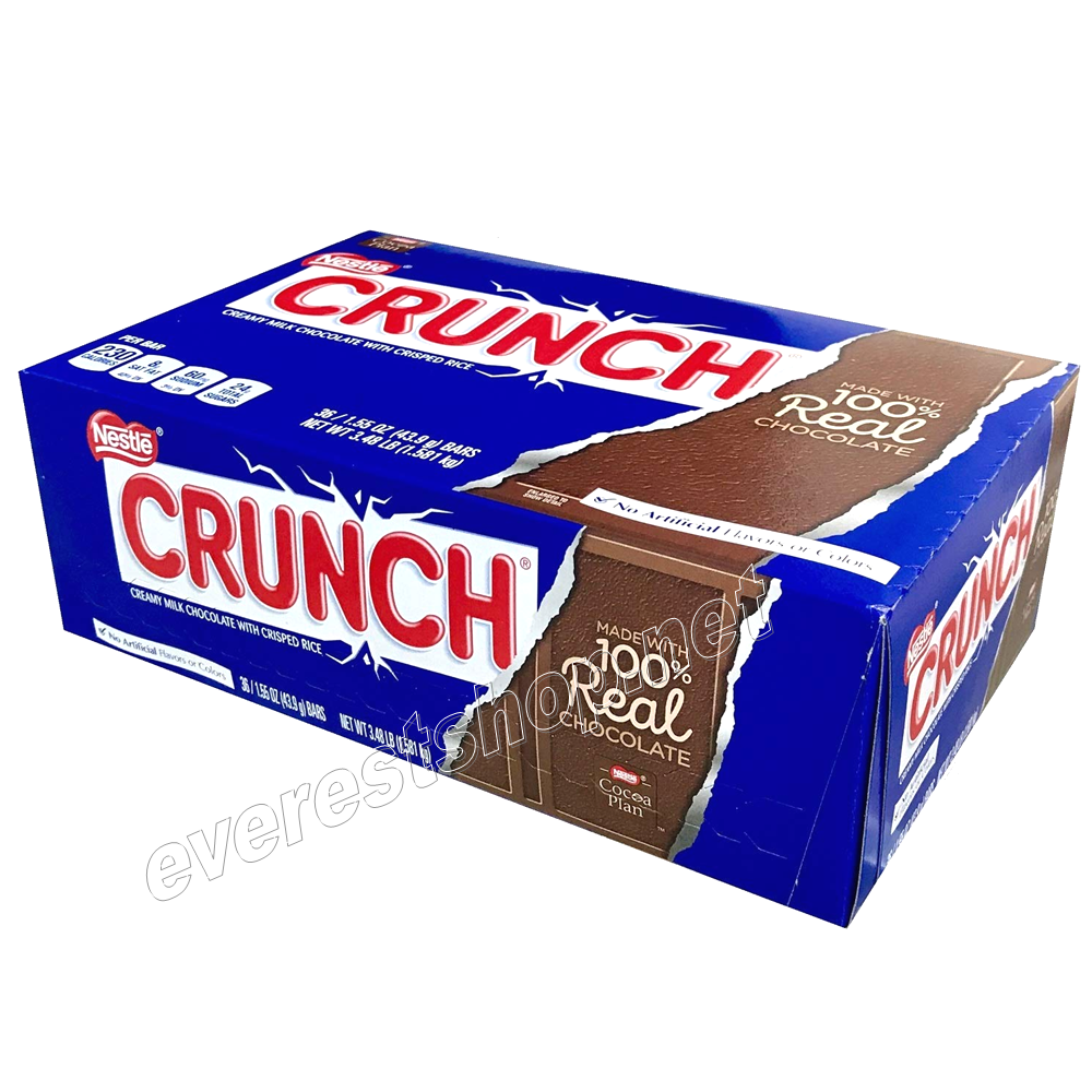CRUNCH 36 Crunch Milk Chocolate 36 ct - Image 1