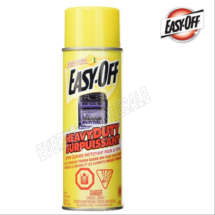 Easy Off Heavy Duty Oven & Grill Cleaner 14 oz * Lemon Scent * 2 pcs - Image 1