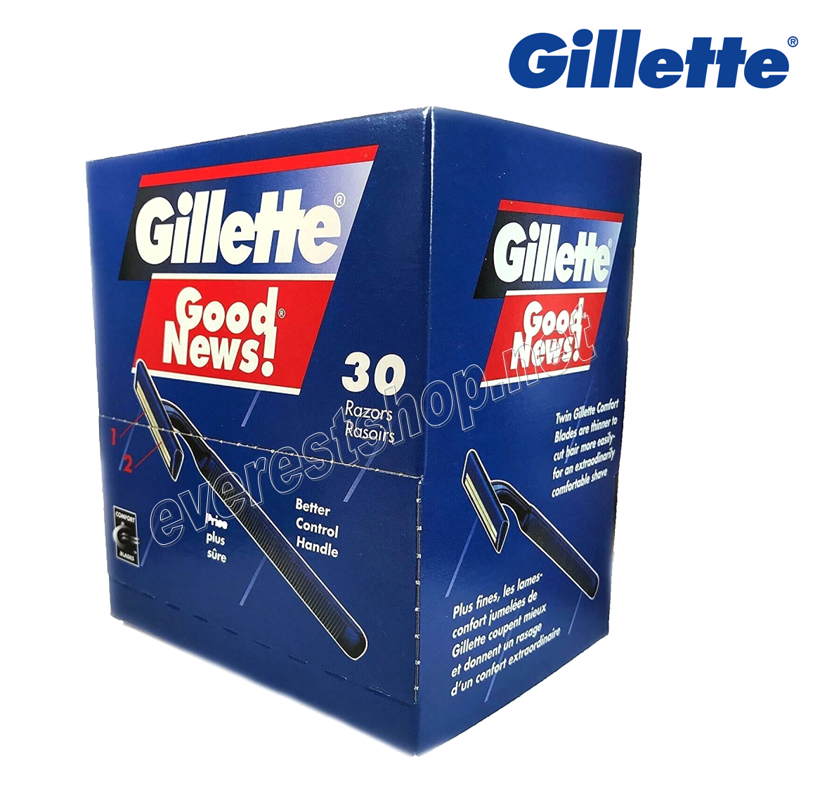 GOOD-NEWS Gillette Good News Disposable Razor * 30 ct Box - Image 1