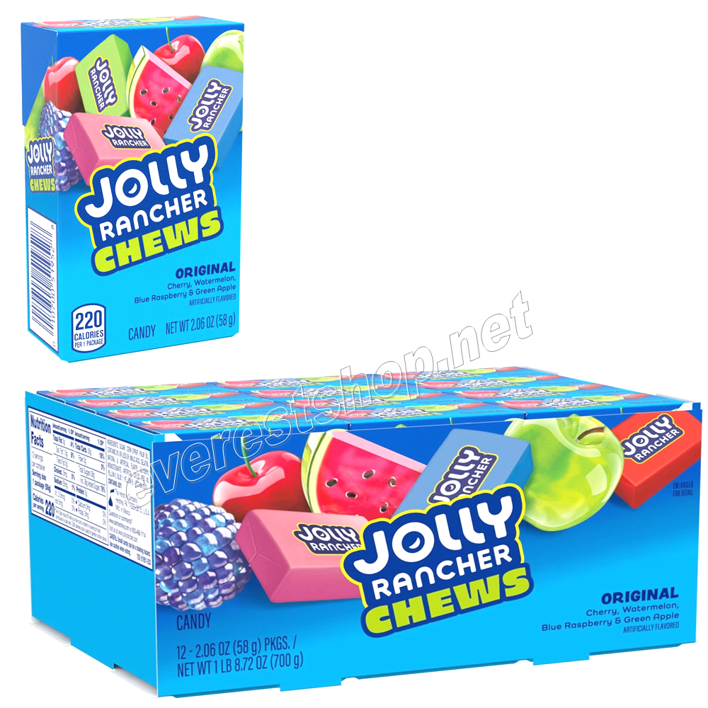 JOLLY RANCHER ORIGINAL Jolly Rancher Chews Original 12 ct - Image 1