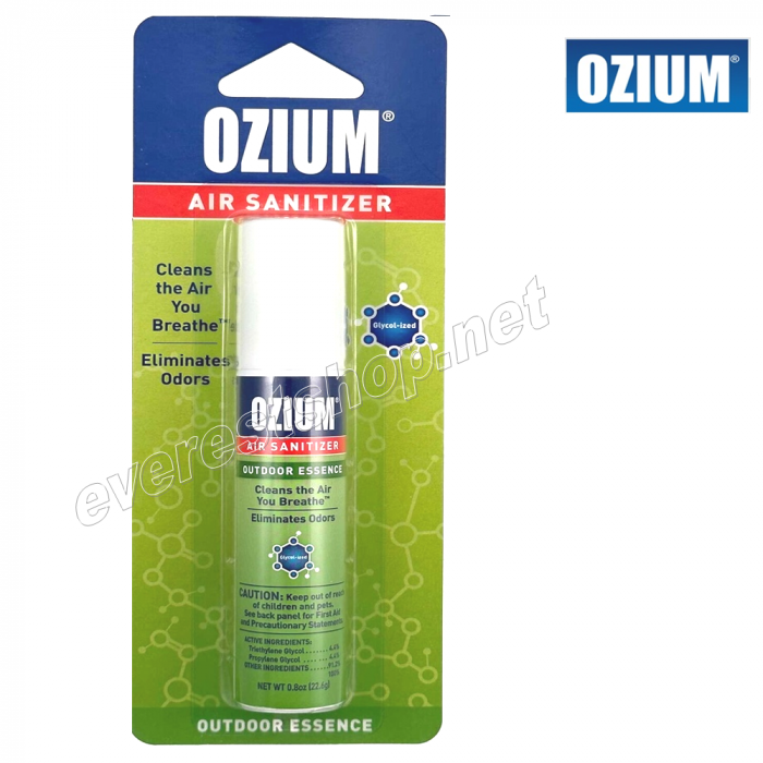 Ozium Air Sanitizer 0.8 fl oz * Outdoor Essence * 3 pcs - Image 1