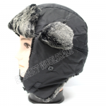 Trapper Troopper Knit Hat * Black Color * 1 pcs - Image 4