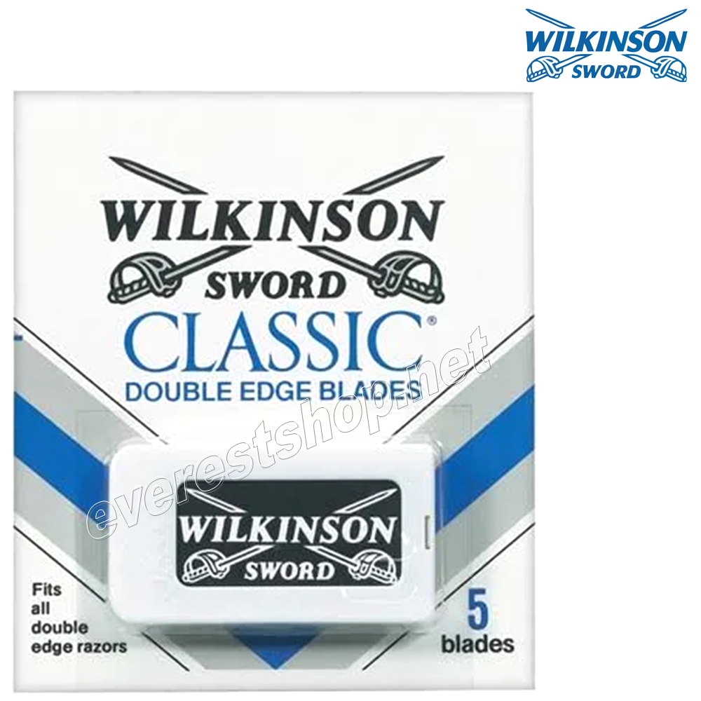 WILKINSON SHAVING BLADE Wilkinson Double Edge Blades 5 ct x 4 Packs - Image 1