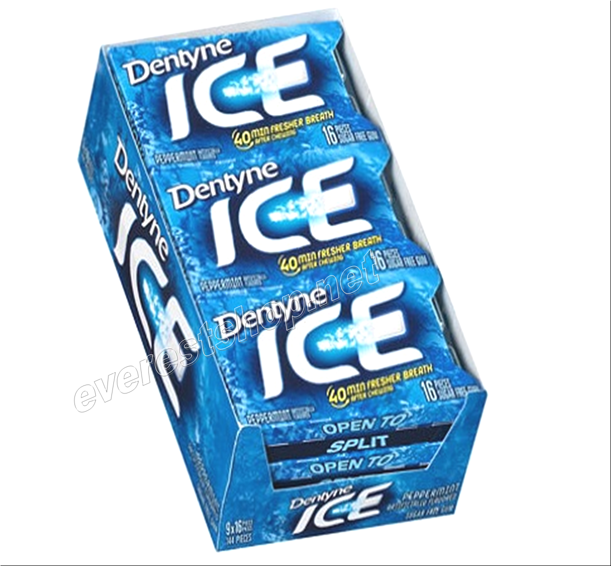 dentyne_ICE_PEPPERMINT Dentyne Ice 9 Pcs Pack * Peppermint * - Image 1