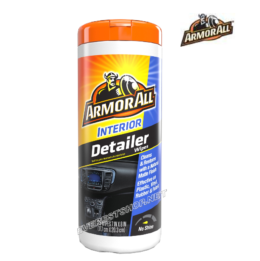 Armor All Cleaning Wipes 25 ct Natural Finish Detailer Armor All Cleaning Wipes 25 ct * Natural Finish Detailer * 2 pcs - Image 1