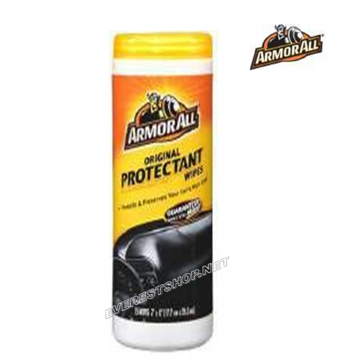 Armor All Cleaning Wipes 25 ct * Ultra Shine Protectant * 2 pcs - Image 1