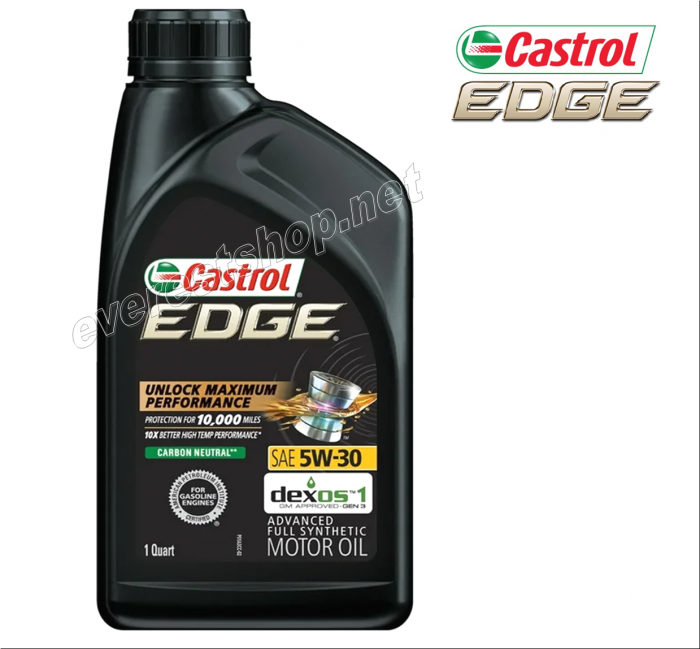 Castrol Edge Full Synthetic Motor Oil 1 Qt * 5W-30 * 6 pcs - Image 1
