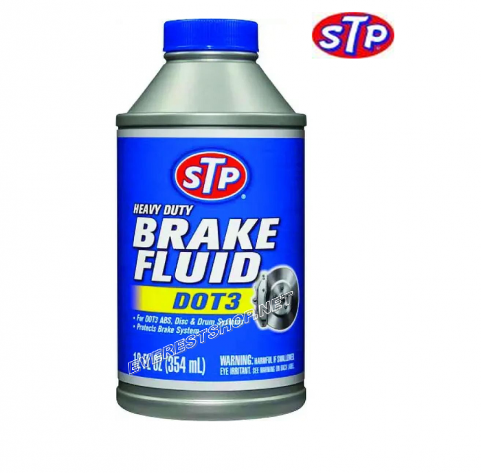 STP Brake Fluid DOT 3 * 12 fl oz * 2 pcs - Image 1