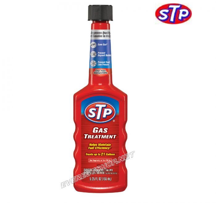 STP Gas Treatment Fluid 5.25 fl oz * 2 pcs - Image 1