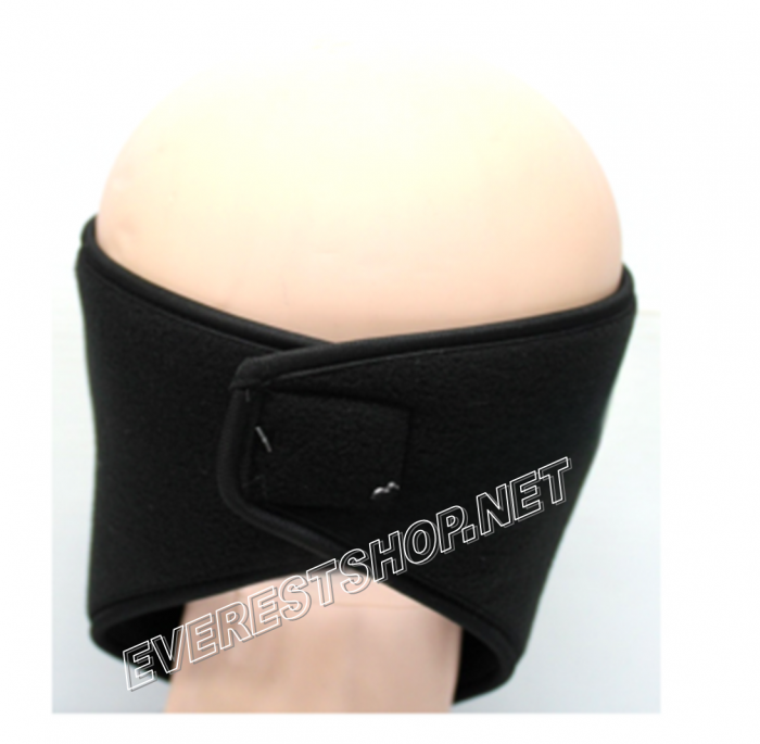 Black Ski mask Half Size * 1 pcs - Image 3