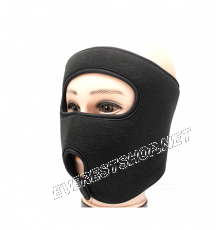 Black Ski mask Half Size * 1 pcs - Image 1