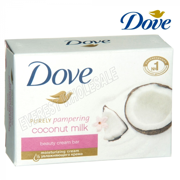 Dove Bath Soap 90 g * Coconut Milk* 3 pcs - Image 1