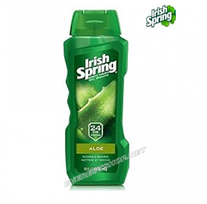 Irish Spring Body Wash 20 fl oz * Aloe * 2 pcs - Image 1