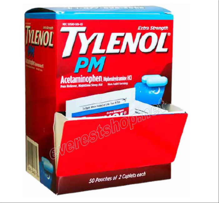 Tylenol PM Pouch * 25x2 count - Image 1