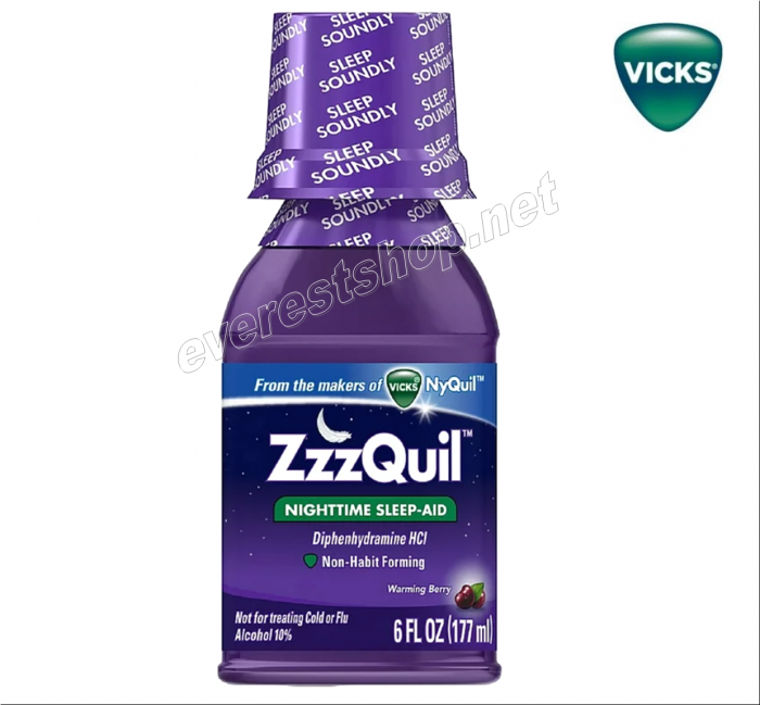 Zzzquil Night Time Sleep Aid 6 fl. oz * 2 pcs - Image 1