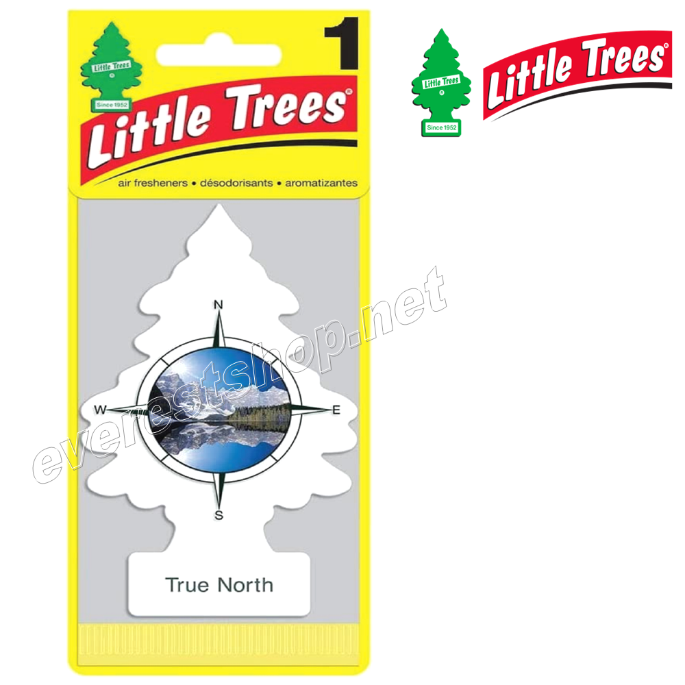 LITTLE TREES CAR FRESHENER TRUE NORTH Little Trees Car Freshener * True North * 1`s x 24 ct - Image 1