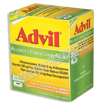 Advil Allergy & Congestion Relief 1`s x 50 ct