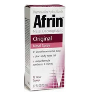 Afrin Original Nasal Spray 1/2 fl oz * 6 Bottles