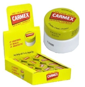 Carmex Lip Balm Jar 0.25 oz * 12 pcs
