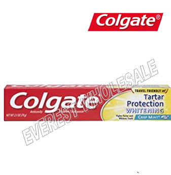 Colgate Tooth Paste 2.5 oz * Tartar Protection Whitening * 6 pcs