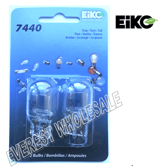 Eiko Car Light Bulbs 2 ct Pack * #7440 * 6 pcs