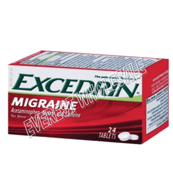 Excedrin Migraine 24 Tablets / Box * 6 Boxes