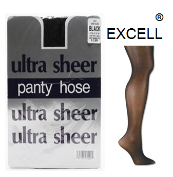 Excell Panty Hose One Size Off Black * 12 pcs / pack