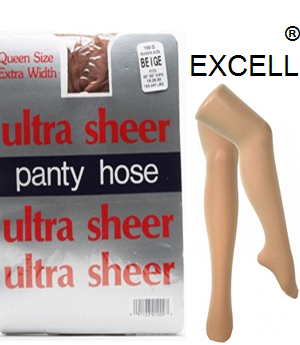 Excell Panty Hose Queen Size Beige * 12 pcs / pack