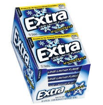 Extra Gum * Winterfresh * 10 Count / Pack