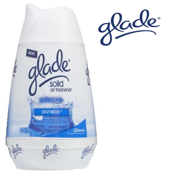 Glade Solid Airfreshener 6 oz * Crisp Waters * 12 pcs