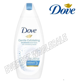 Dove Shower Cream 500 ml * Gentle Exfaliating * 6 pcs